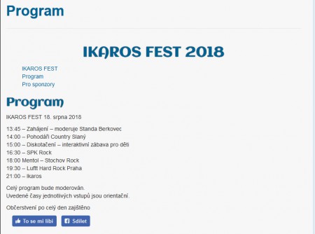 Ikaros fest 2018